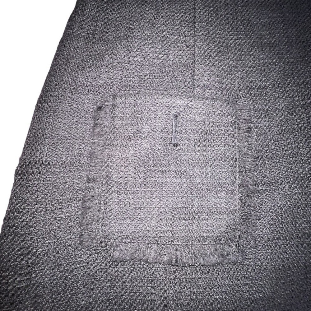Karl Lagerfeld Paris Black shift tweed sleeveless dress size 6 *Missing Buttons* - Picture 12 of 12